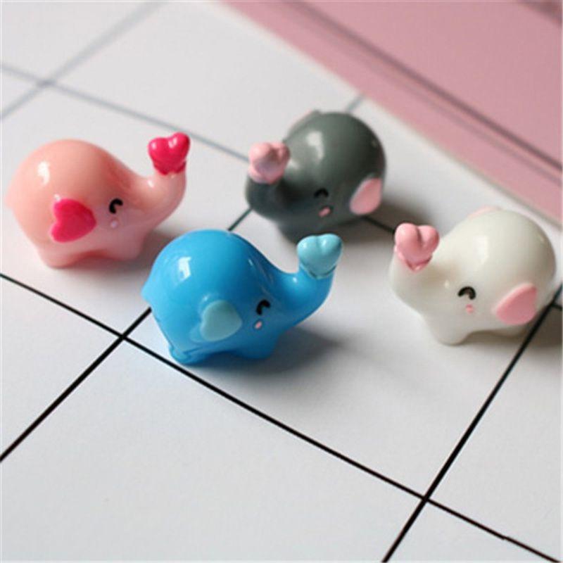 Elephant Resin Mini Diy Figures Garden Ornament Home Micro Decoration Craft
