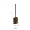 European Style High Quality Marble Toilet Brush Long Handle Cleaning Brush Bathroom Accessories Toilet Brush Toilet Decoration