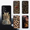 Luxury Leopard Fashion Print Case For Samsung S22,S21,S9,S25,S24,S23,Ultra,FE,S20,S10,Plus,Lite,Soft Silicone Black