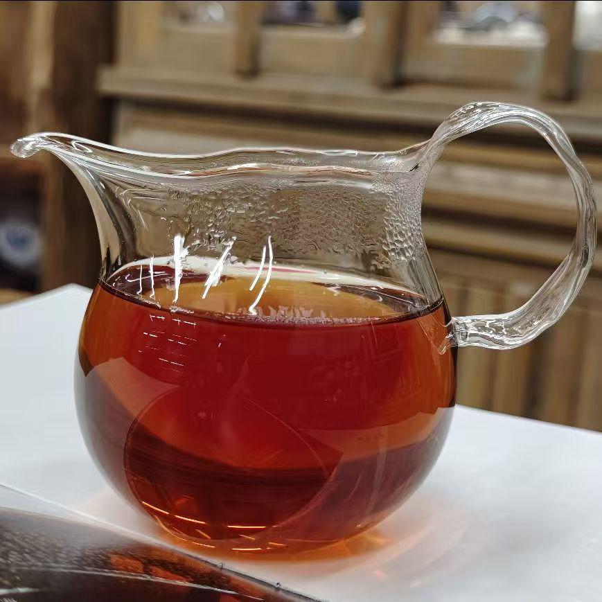 Handmade Borosilicate Glass Tea Separator with Handle 200ML