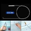Bendable Brush Refrigerator Drain Dredge Long Flexible Tube Dredging Tool  Refrigerator Maintenance