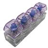 Cross 4-Key Decompression Button PC Keycap: High-Transparency Keycap Mechanical Keyboard Switch Stress-Relief Toy Keychain
