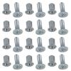 24Pcs NAB Hub Take Up Reel Screw Set Stainless Steel Trident Screw Set Universal for 3M for AMPEX for TEAC for RMGI