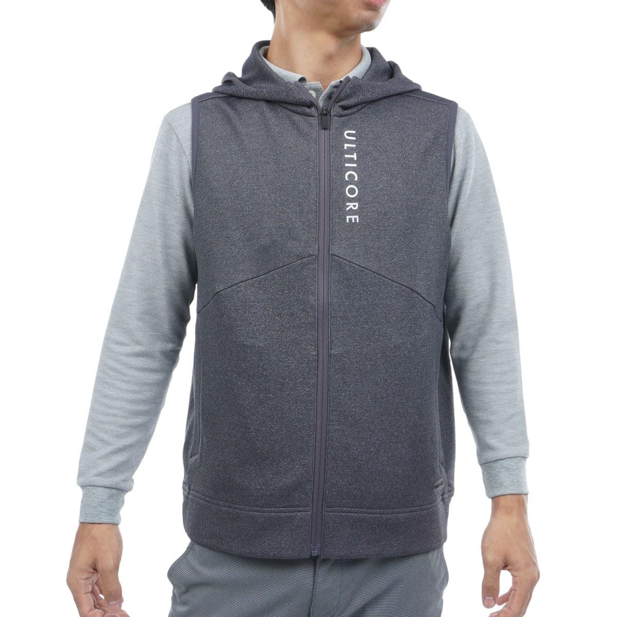 

Bridgestone Golf ULTICORE Open-Front Hoodie Vest FBM01C Men s FBM01CCGM CG