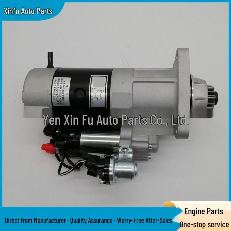 28V 7.5KW Starter Motor for Domestic Bus Diesel Engines (Part No. 1015-00053)