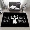 You Shall Not Pass Small Carpet Anti-Slip Kitchen Bedroom Handmade Tufted Rug Carpet Living Room G-GandalfS Entrance Decoration