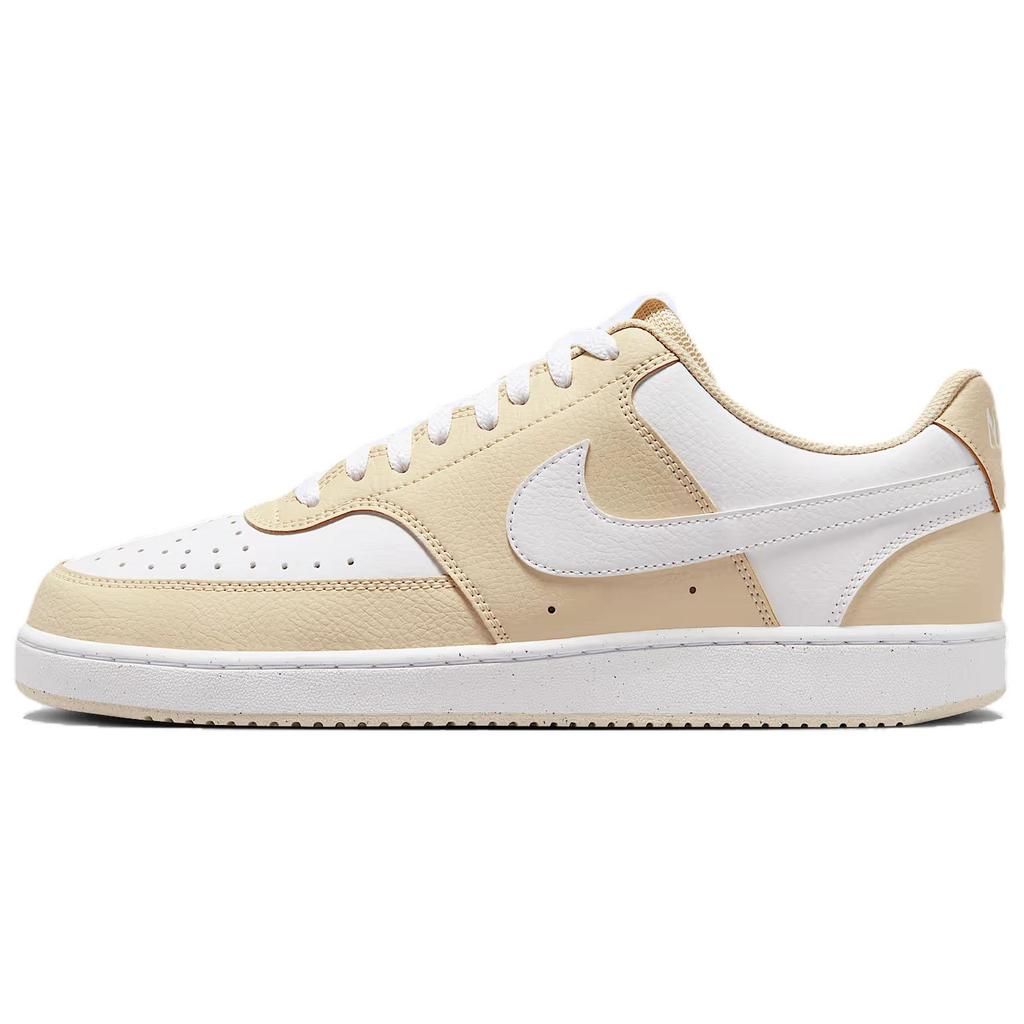 Nike Court Vision Low Light Khaki Men Sneakers Cream White HM9862-200