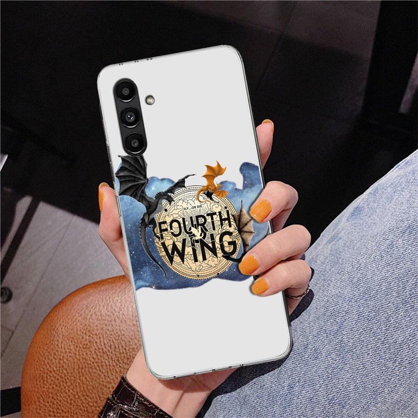 F-Fourth W-Wing Dragon Phone Case For Samsung Galaxy A17 A16 A15 A14 A13 A57 A56 A55 A54 A53 A37 A36 A35 A34 A33 A26 A25 A24 A23