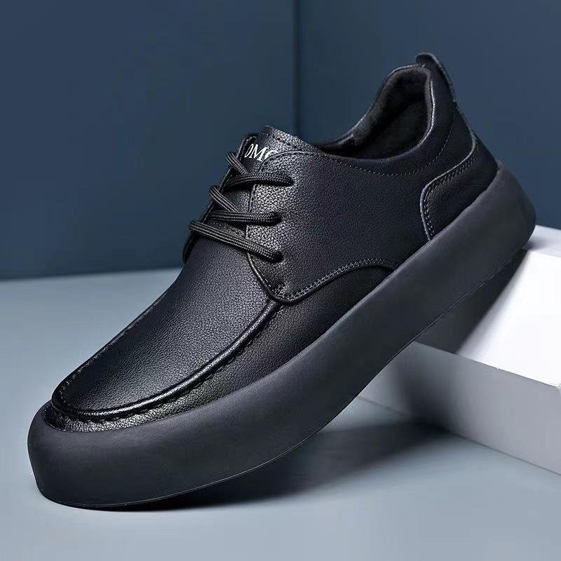 Casual Shoes for Men 2026 Fashion Lightweight Lace-up Platform Flats Men Comfortable Non Slip Vulcanized Shoes Zapatillas