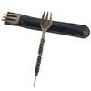 dreamhouse2019 Multipurpose Metal Fork with Protective Cover Foil Puncher Retro