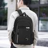 New simple casual backpack large capacity Oxford cloth multi-layer student schoolbag short trip computer bag