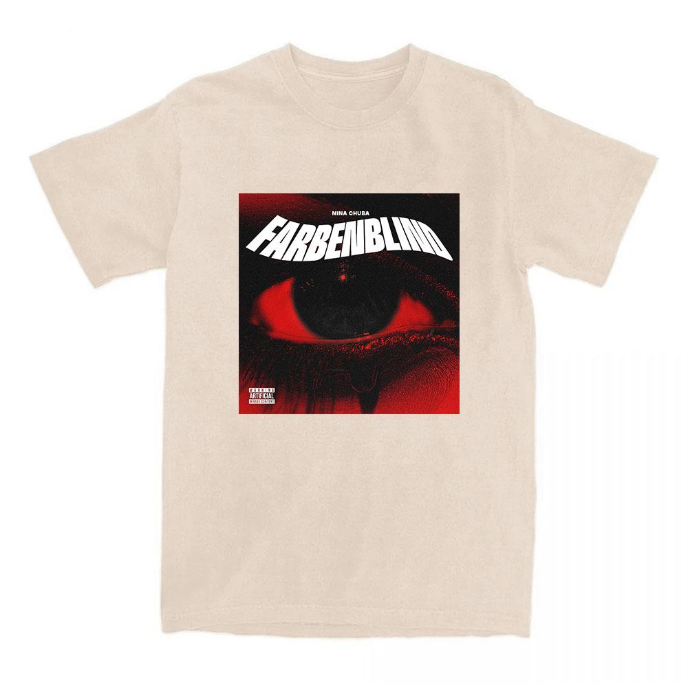 Fliegen Nina Chuba Arena Tour 2025 T-shirts Été Manches Courtes T-shirt Femme/Homme Coton Doux Haute Qualité T-shirt T-shirts Féminins