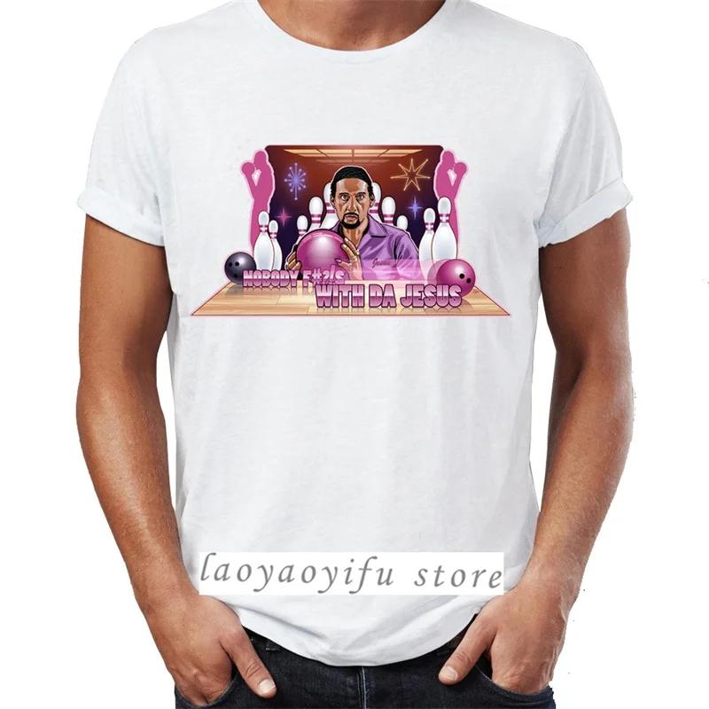 Men Women TShirts The The Big Lebowski The Dude Abide Walter The Jesus Artsy Awesome Artwork Print Tops Unisex Summer XS-4XL