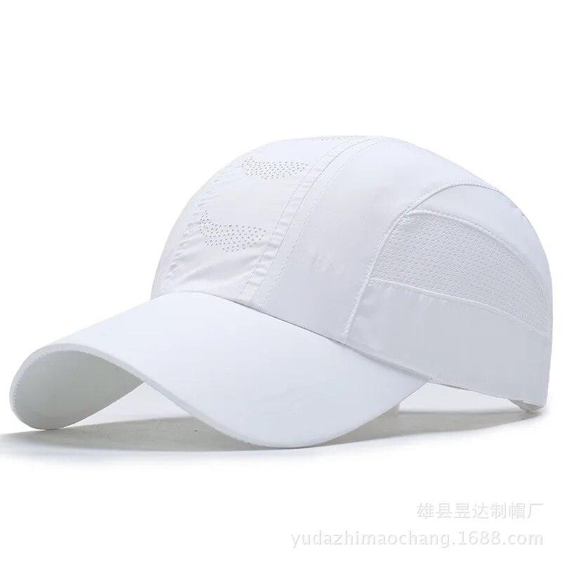New Mesh Men's Hats Quick Dry Spring Summer Outdoor Sports Sun Protective Hats Casual Sports Baseball Caps Sun Hats