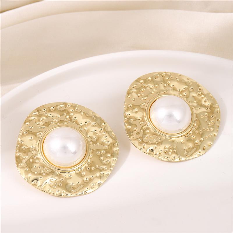 Gold-Tone Geometric Twist Earrings: Fashionable and Versatile Multi-Layer Braided Earrings for Women.