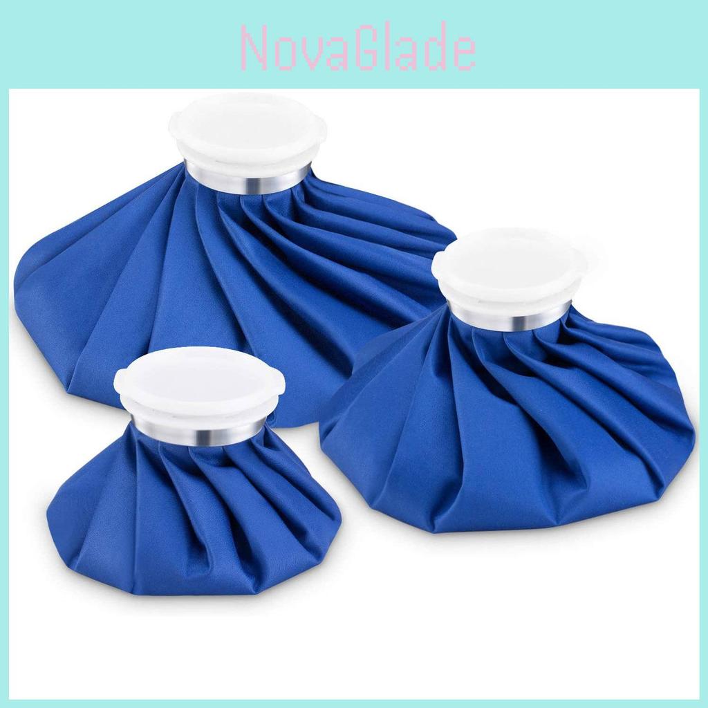 Portable Ice Pack With Adjustable Strap For Cold Therapy And Fever Relief