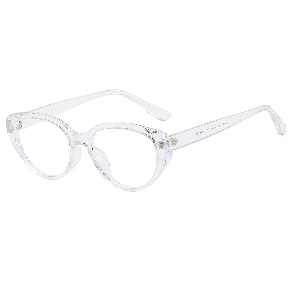 Retro Maillard Cat Eye Glasses Can Be Equipped With Myopia Lenses, Advanced Plain Frames, Women'S Anti-Blue Light Glasses