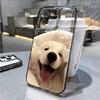 Cute Golden Retriever Puppy Phone Case for iPhone 17 17E 16 16E 15 14 13 12 11 Air Pro Max Plus Clear Soft TPU Pet Cover