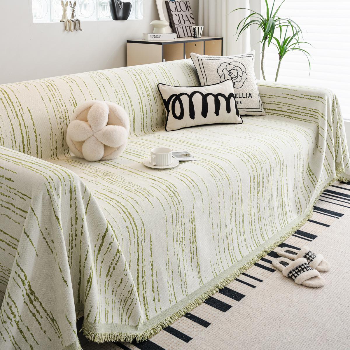 

Легкий роскошный чехол для дивана из синели, высококачественное универсальное покрывало для дивана Four Seasons, чехол для дивана, нескользящее грязеотталкивающее полотенце для дивана 180*130cm