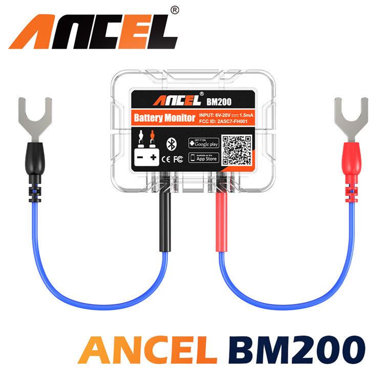 Ancel BM200 Bluetooth 12V Car Battery Tester & Analyzer