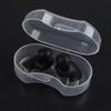 1 Pair Swimming Earplugs Silicone Waterproof Non-Slip Ear Plugs Friendly To Skin Noise Reduction Ear Plugs Swim Training Equipment
