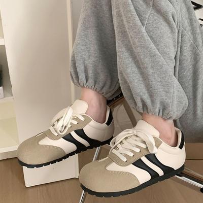 22 Jahre Sommer Retro Leichtgewicht Flachsohle Deutsche Trainingsschuhe Amerikanische Board Schuhe Schnürung Lässige Schuhe