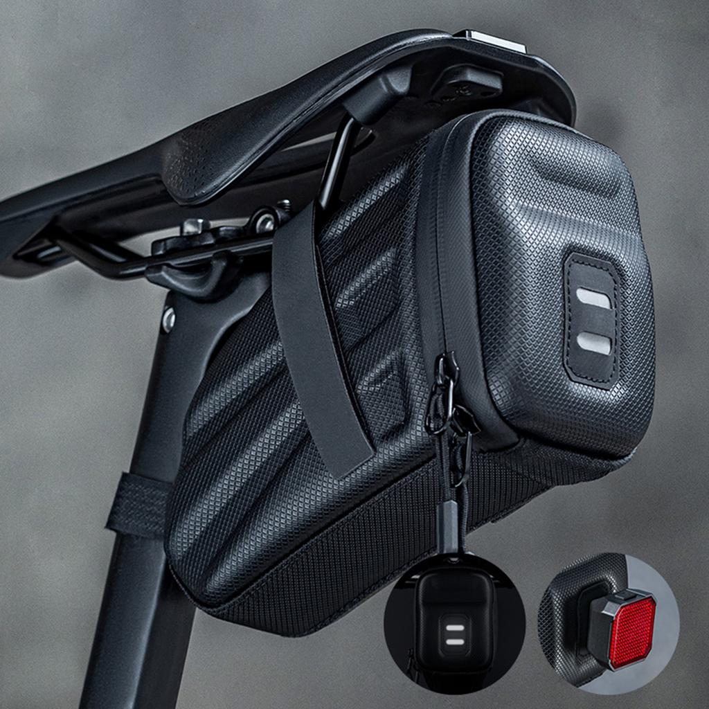 Bike Saddle Bag For Adult Bikes 1.8L Hard Shell Tail Bag For Riding Mountain Bike Accessories Bike S