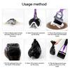 Portable Pet Pooper Scooper Easy Use Waste Scooper Dogs Poop Grabber Convenient Outdoor Cat Poop Picker Dog Supplies