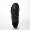 Mobus Men's Leather Sneakers, Genuine Leather, Sports, Casual, Walking Shoes with Built-in Functional Insole, Current Model VICTOR (Black, Size 25.5 c