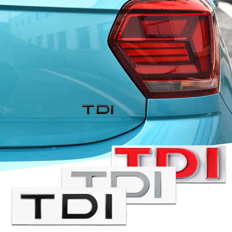 Hub Caps Car TDI Logo Badge Rear Trunk Sticker Emblem For Volkswagen VW GTI Golf Polo GTI Passat CC Magotan Tiguan Touareg Jetta bzhr17