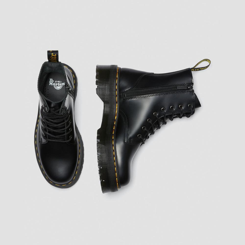 Boots Dr. Martens Black Jadon Smooth Version