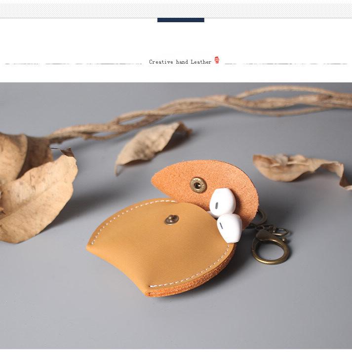 Ретро креативные мужские и женские футляры для мелочи ручной работы из натуральной — фото 10