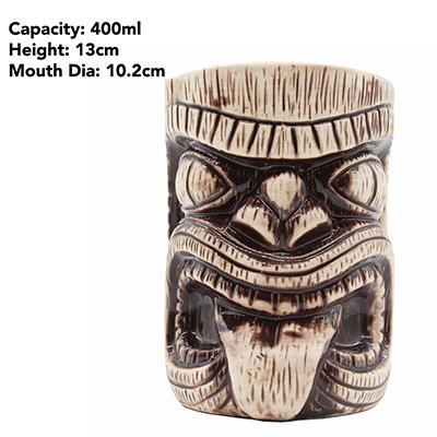 Tiki Mug Tiki Tumblers Ceramic Hawaiian Party Mugs Glasses