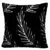 Cover Geometric Cushion Home Sofa Decor Black  White Linen Throw Pillow Case