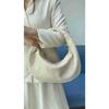Popular hand-woven tote bag 2025 new portable underarm bag women's versatile dumpling crescent bag
