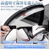 [For Noah] Door Mirror Visor, Compatible with All Cars, Side Mirror Visors, Set of