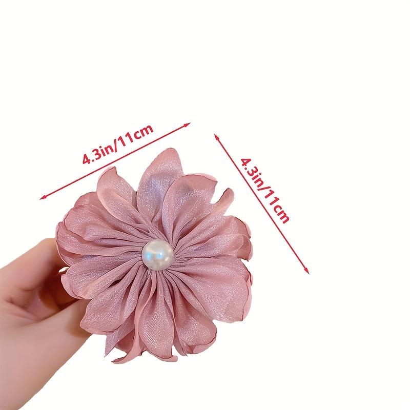 1PcVintage Pearl Flower Hair Clip Suitable All Seasons,versatile Daily Use,fashionable Exquisite, with A Stable Grip on The Hair