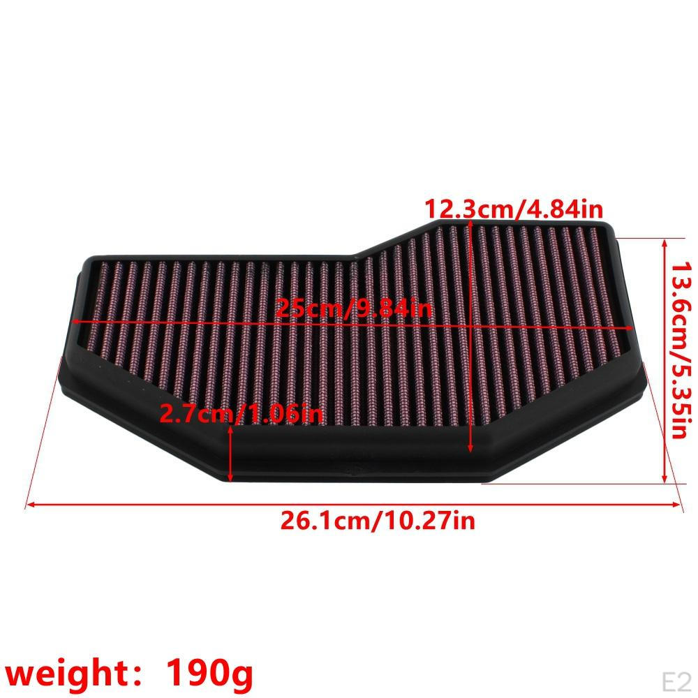 Motorcycle Air Filter Premium Direct Replaces for Speed