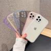 Air Buffer Transparent Camera Protection Phone Case For Iphone 14 13 Pro Max 11 12 Xs Xr X 14pro Max Shockproof Clear Oval Cover