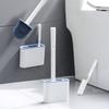 Toilet Brush with No Dead Corners, a Brush Tool for Household Toilet Washing, Wall Mounted Toilet Cleaning Set