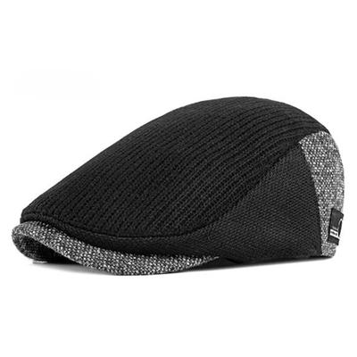 Hunting Hat Thermal Knit Hunting Free Size FT24109 [Eternal Leaf] Men's Women's (02.Black)