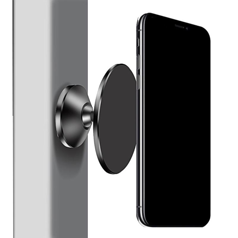 Magnetic Gym Phone Holder for Phone 14 13 12 Series Working Out Video Double Sided Strong Magnet with 360 Degree Rotatio