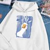 Graffiti Confused Duck Print Women's Hoodie Fashion Hoodie Casual Hoodie Korean Women's Clothing Graphic Retro Fashion