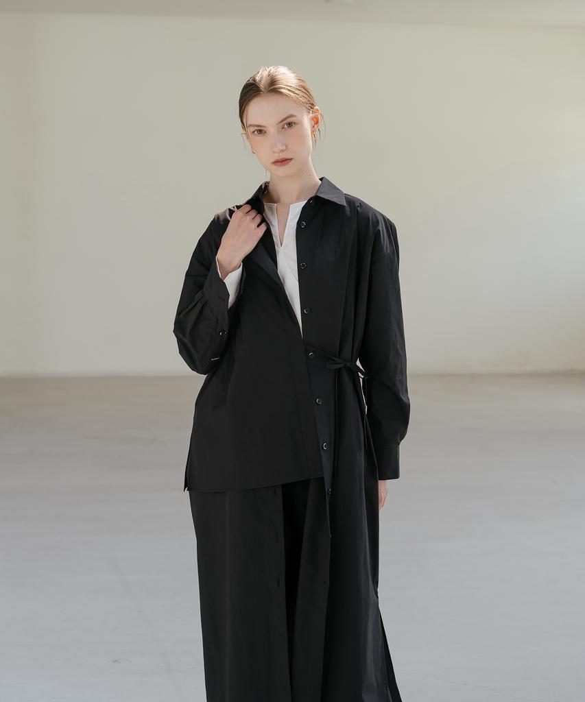 Unis Double Panel Shirt Dress Bk