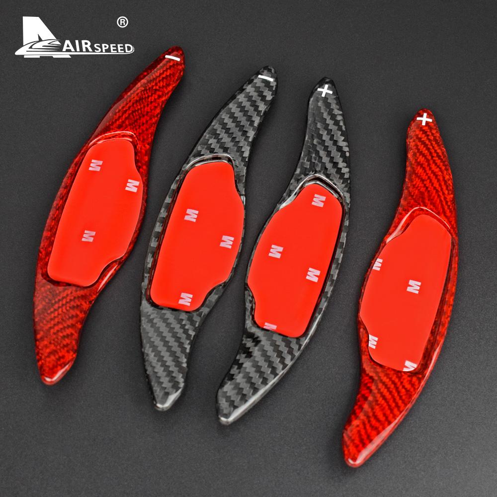 Real Hard Carbon Fiber for KIA Stinger CK 2017 2018 2019 2020 2025 2025 2025 LHD RHD Car Steering Wheel Paddle Shifter Sticker