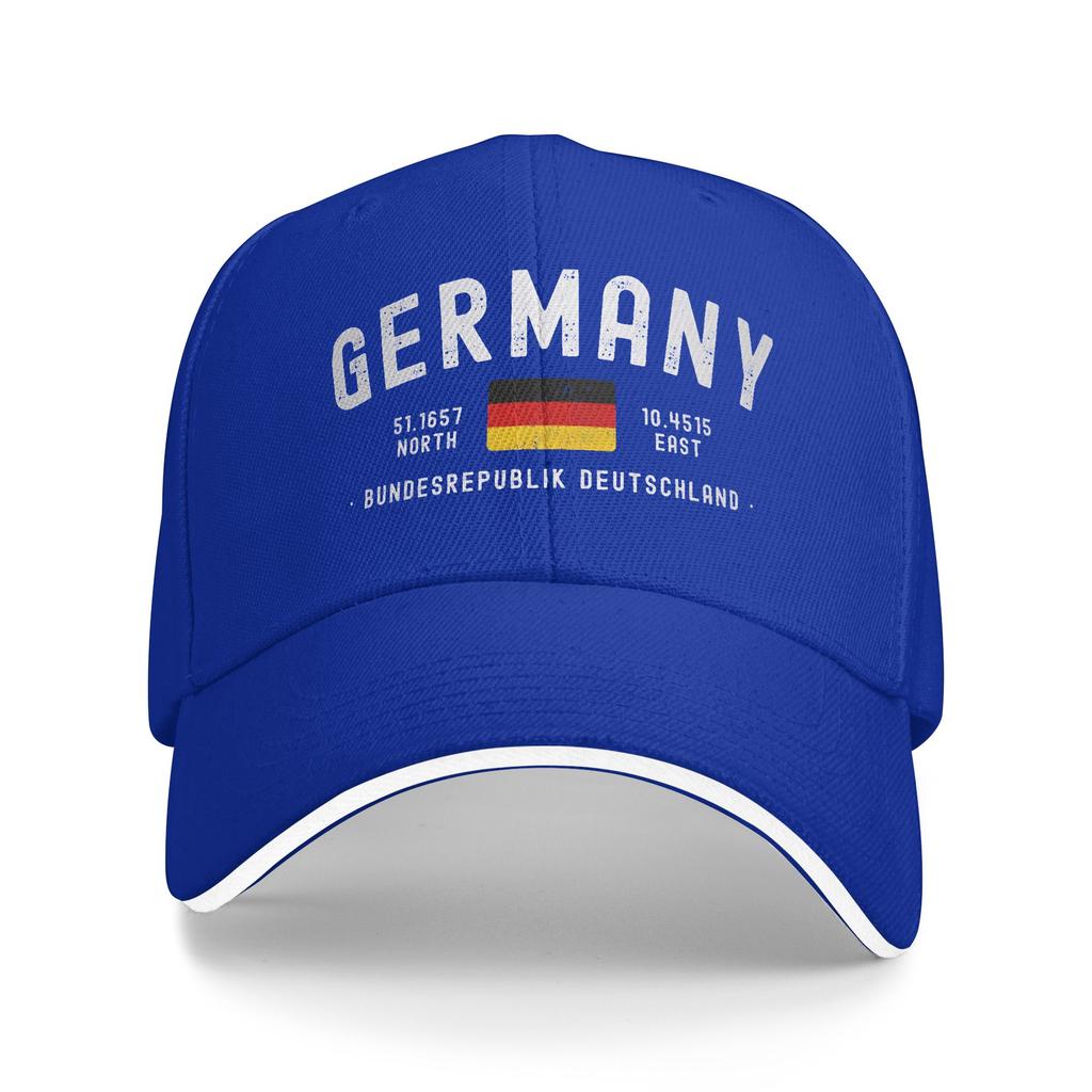 Deutschland Flag of German Baseball Cap  Classic Trucker Hat Summer UnisexTeens Tennis Skate Snapback Cap