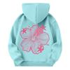 Child  Hooded Gradient Printed Long Sleeved Sweatshirt Loose Women's Sweatshirt  Sweatshirt