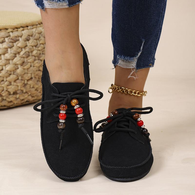 Foreign Trade Large Size New Retro Tassel All-inclusive Birkenstocks Spring and Autumn New Flat-bottomed Doudou Loafers