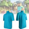 Steve Minecraft Polyester Cosplay Apparel Adult Halloween Costume Young Adults