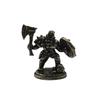 1/2Pcs Dwarf Legion Shield Axe Models Toy Figurines Miniatures Metal Copper Mens Gifts Desktop Ornaments Decoration